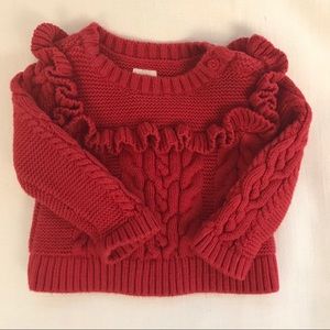Baby Gap Red Sweater